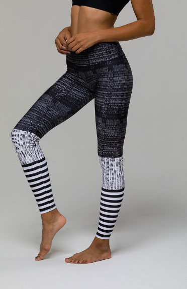 Image Title Onzie Graphic Leggings - Levels